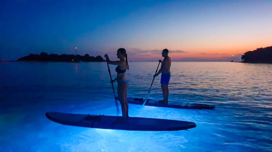 1.5-hour Clear Kayak Rental: Discover the Underwater World - Finding Histria Beach from Verudela Resort