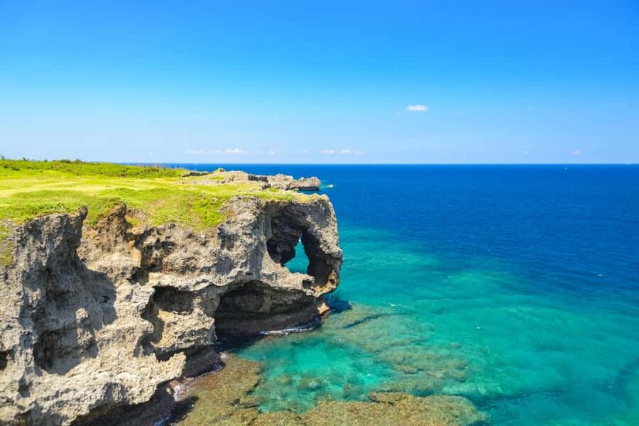 <1Dya Tour>Churaumi Aquarium, Cape Manzamo, American Village - The long coach day and the heat
