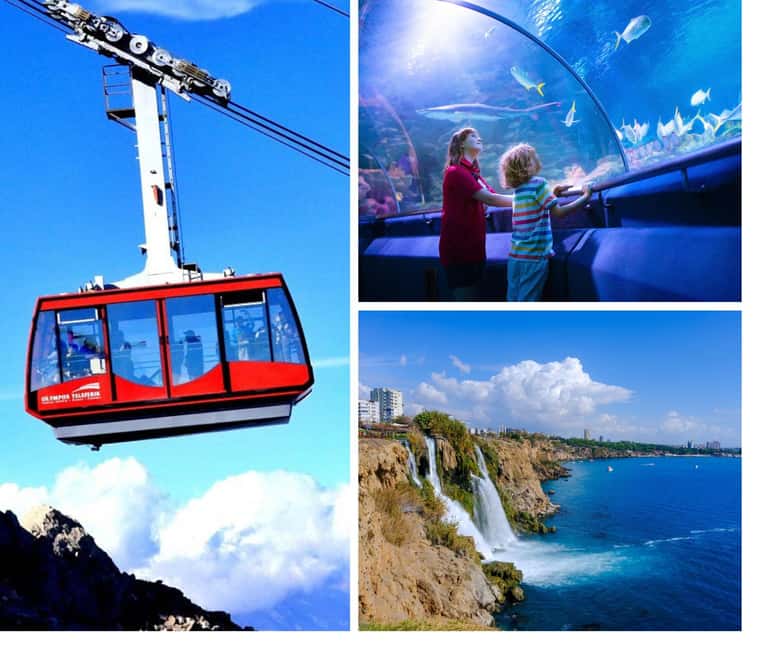 Antalya: Old Town with Aquarium or Cable Car & Waterfalls - Two hours in Kaleiçi, Antalya’s old heart