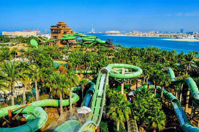 Atlantis Aquaventure Water Park with Lostchamber Aquarium Tickets - Aquaventure’s slides, rapids, and beach time