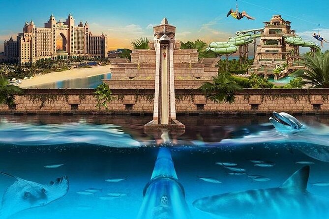Atlantis Water Park & lost chamber aquarium w/ optional transport - The rides that make Aquaventure worth considering