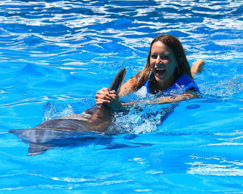 Cancun: Interactive Aquarium Ticket and Swim with Dolphins - Group size and the feeling of the session