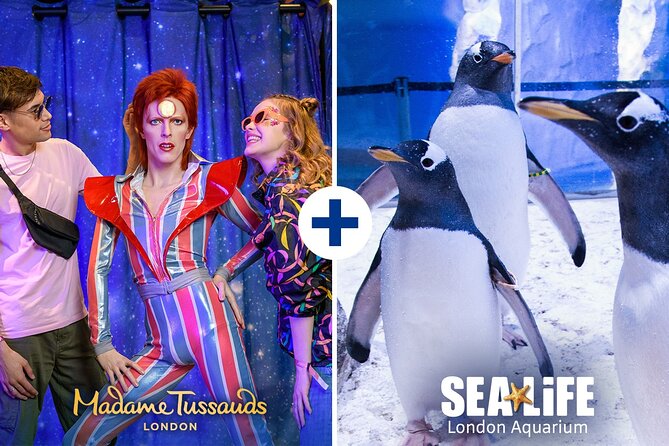 Combo Ticket: Madame Tussauds & SEA LIFE London Aquarium - How to plan the three-hour visit