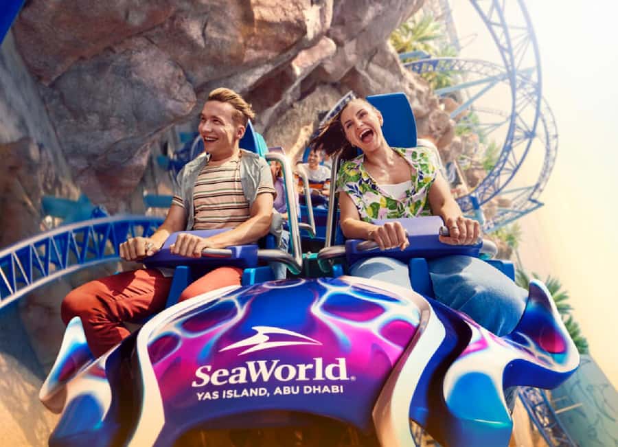 Dubai: Sheikh Zayed Mosque & SeaWorld Entry w/ Transfer - Seeing Sheikh Zayed Grand Mosque in 90 minutes
