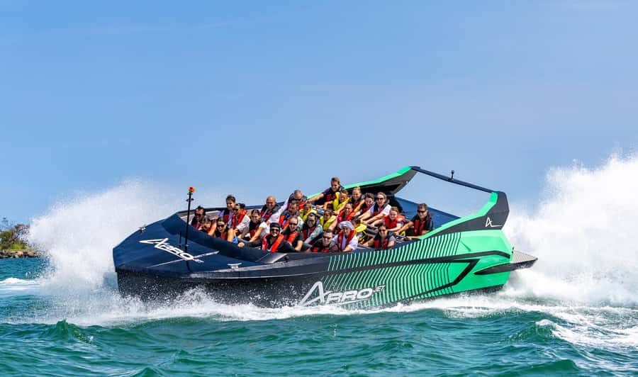 Gold Coast: Jet Boat Ride & Sea World Entry Ticket - The 45-minute Arro Jet ride