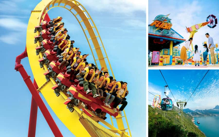 Hong Kong: Ocean Park Entry Ticket + OceanFasTrack Pass - Reaching the Summit by cable car or Ocean Express
