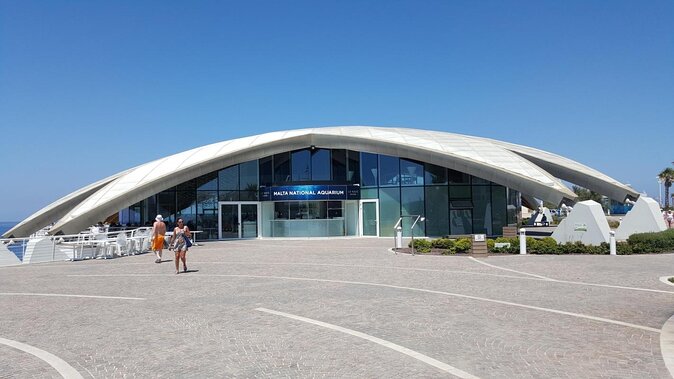 Malta National Aquarium Entrance Ticket - The glass tunnel is the aquarium’s main event