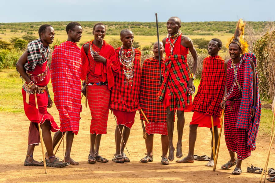 Massai village & Baraka turtules aquarium - Sitting with the Maasai near Kidoti