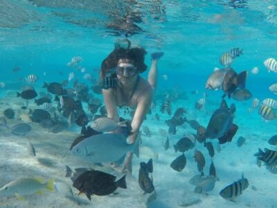 San Andres: Transfer by Boat + Natural Aquarium