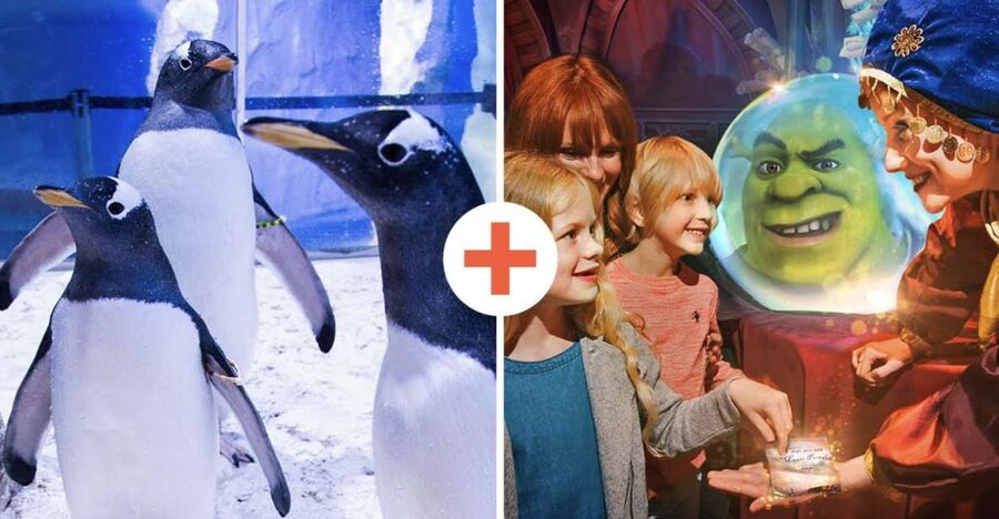 SEA LIFE London & DreamWorks Shrek's Adventure: Combo Ticket - Two very different London attractions in one ticket