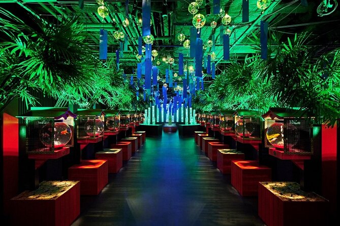 Tokyo Art Aquarium Museum E-Ticket with optional Tokyo Metro Pass - Goldfish Become the Main Event