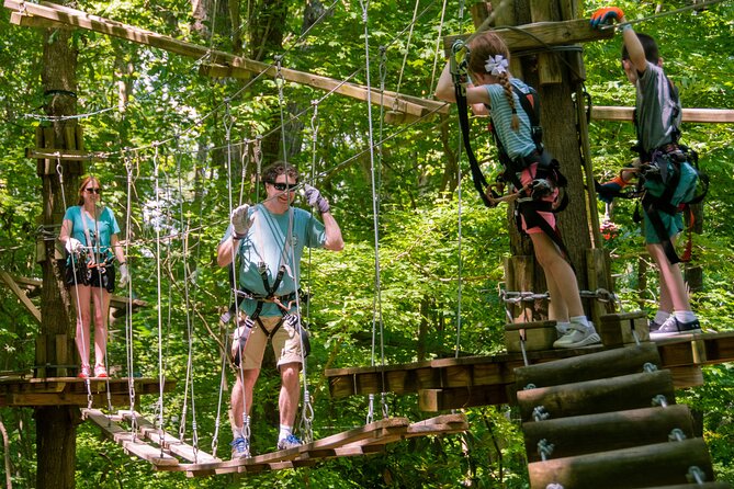 Ziplining and Climbing at The Adventure Park at Virginia Aquarium - Who gets the most value from $64?